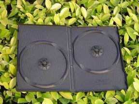 14mm single/double side black DVD Case